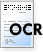 OCR (Optical Character Recognition) Document Barcode Tag 